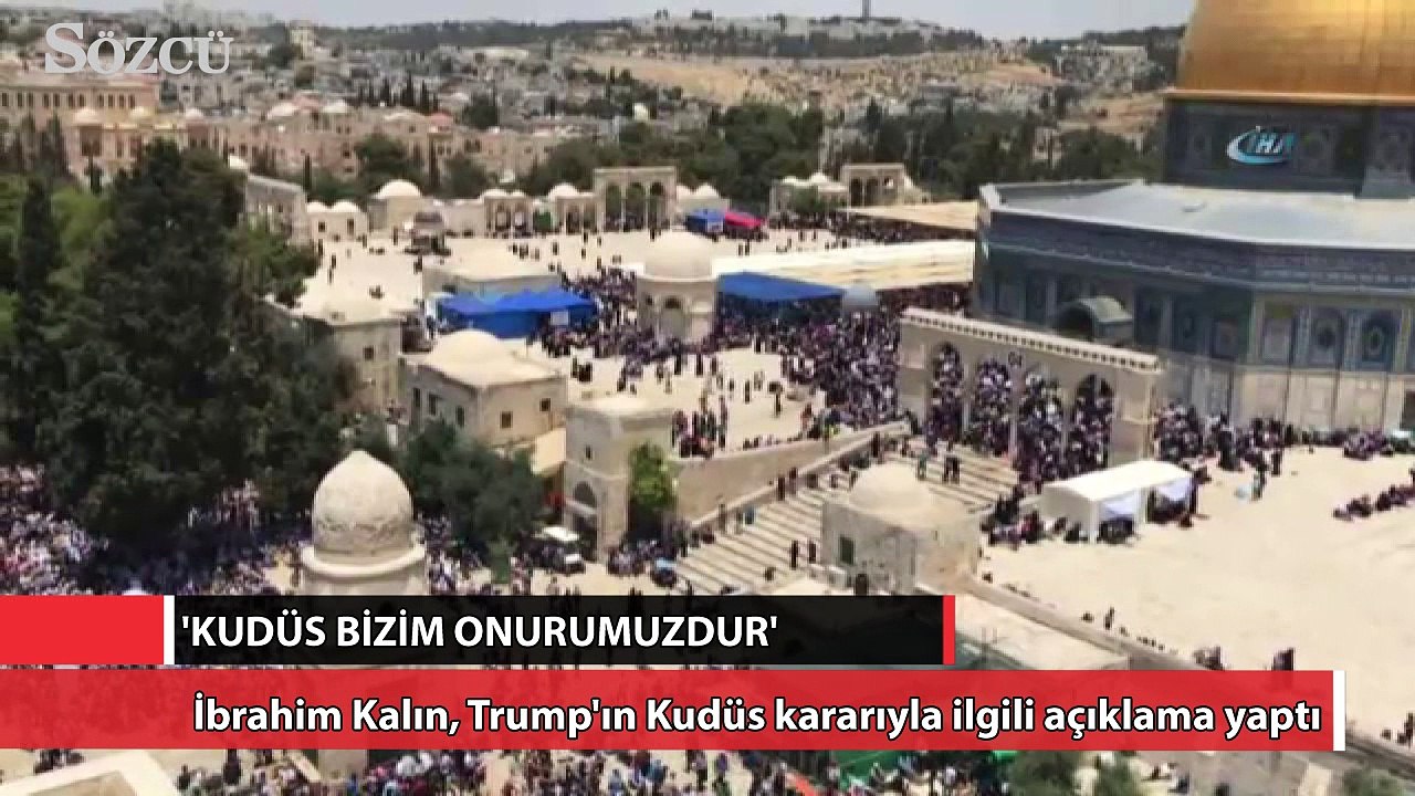 Cumhurbaşkanlığından Trump’ın Kudüs kararıyla ilgili açıklama