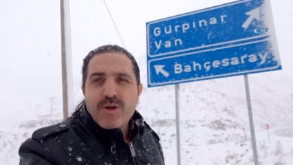 Van-Bahçesaray Yolu Ulaşıma Kapandı
