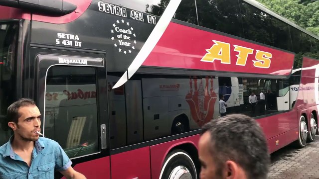 Çift Katlı Setra Otobüs tanıtım (içi) ATS