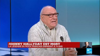 Mort de Johnny Hallyday : "C''est un géant qui s''en va, un ami" déclare Jean Renard, directeur artistique