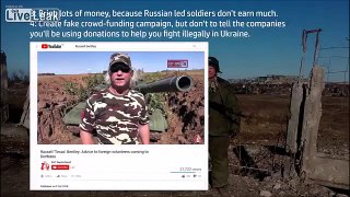 Russian Forces in Ukraine Promote Terrorism on YouTube