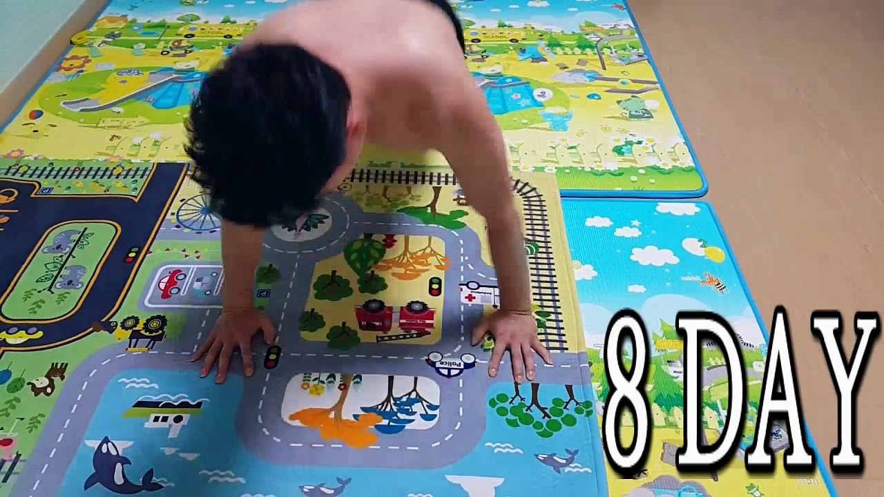 (운동자극)39살 팔굽혀 펴기 푸쉬업 매일 100개 도전기 2번째 중간보고