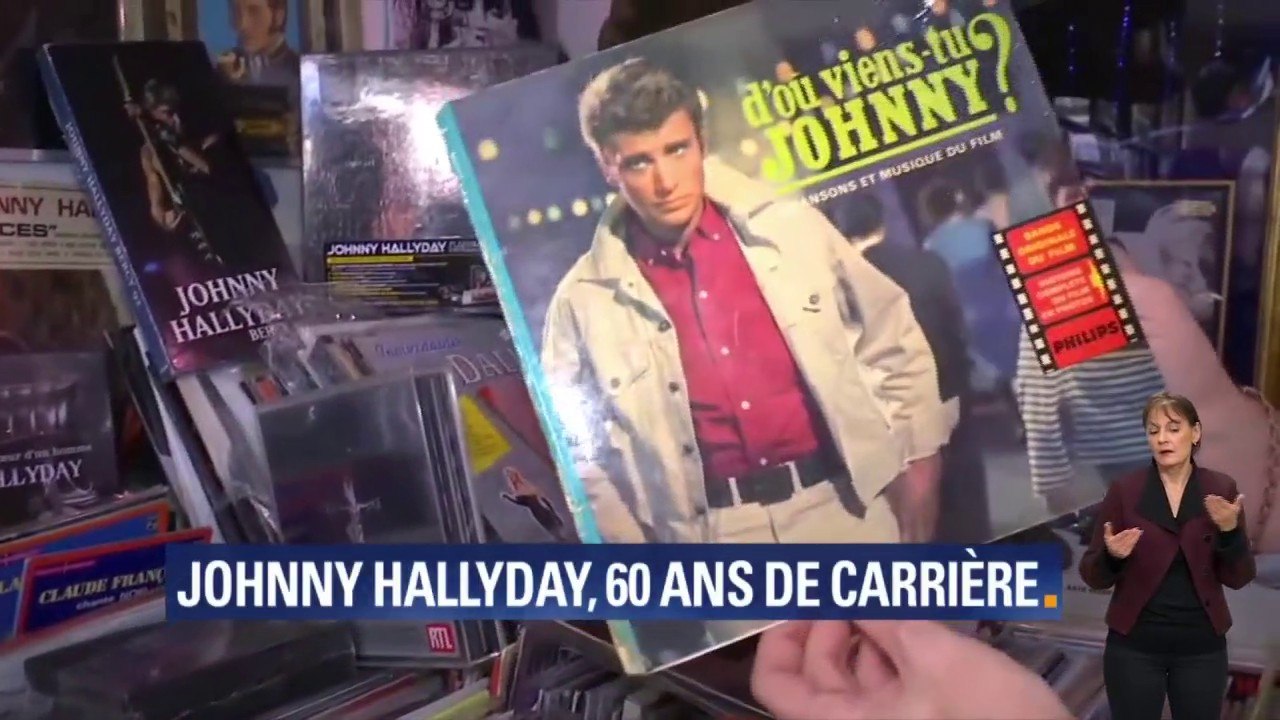 Les 4 vinyles à avoir de Johnny Hallyday