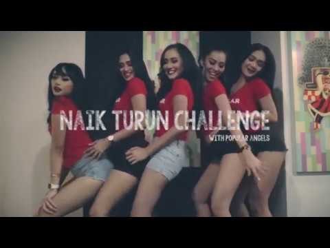 Naik Turun Challenge with POPULAR Angels