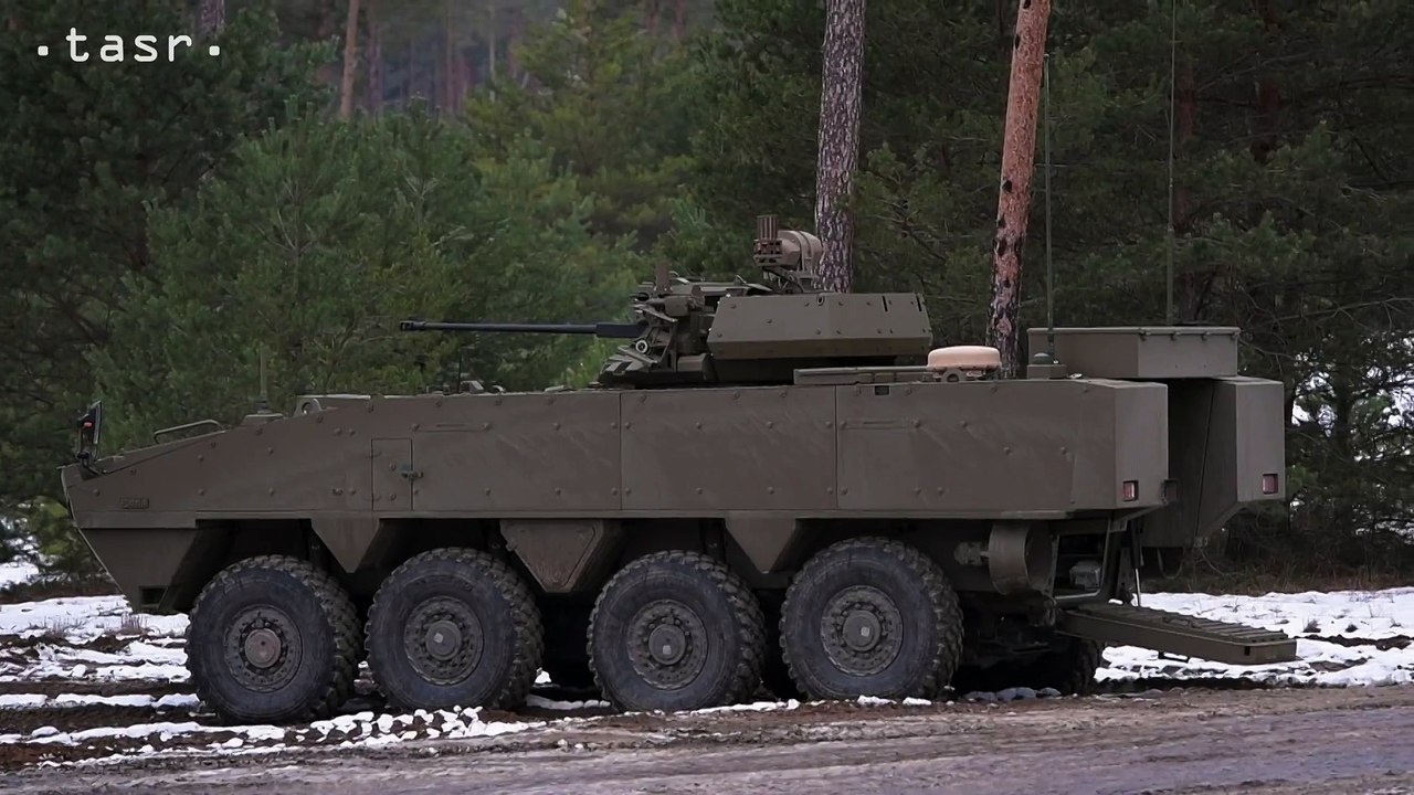 Obrnené bojové vozidlo Patria BOV 8x8