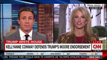 Cuomo hammers Kellyanne Conway on Roy Moore hypocrisy: 'You're own logic doesn't work here'