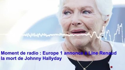 Line Renaud : le moment où Europe 1 annonce le décès de Johnny à la star