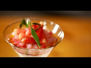 Bubur Sumsum (Rice Porridge) with Pacar Cina Jelly