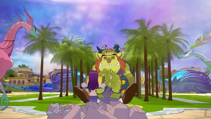 روز سندريلا وأصدقائها يواجهون وحش الضفدع