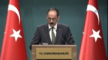 Cumhurbaşkanlığı Sözcüsü Kalın'dan Kudüs Açıklaması