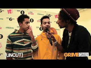 [UNCUT] - RIZZLE KICKS 'REACT' TO DRU BLU - LOOOOL!