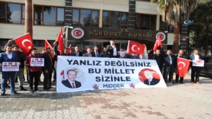 Suriye Sınırındaki Akçakale'de ABD ve NATO Protesto Edildi