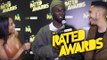 Kojey Radical on fashion statements & supporting each other at Rated Awards