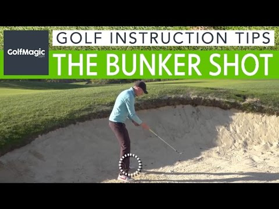 Golf Instruction Tips #5: How to get out of the bunker