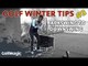 Golf Winter Tip #3: Transition from backswing to downswing
