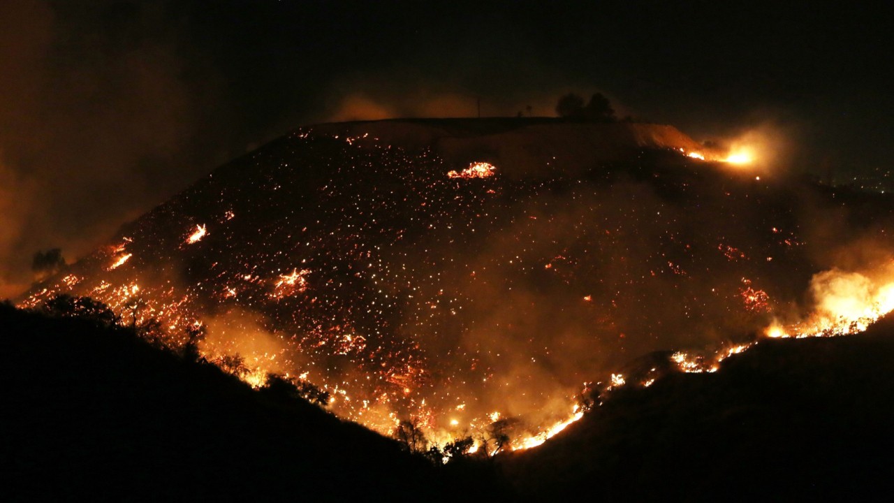 Wildfires Rage Near Los Angeles