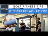 How to get more POWER in your golf swing | Tip 9 Pull up wide with fat grips