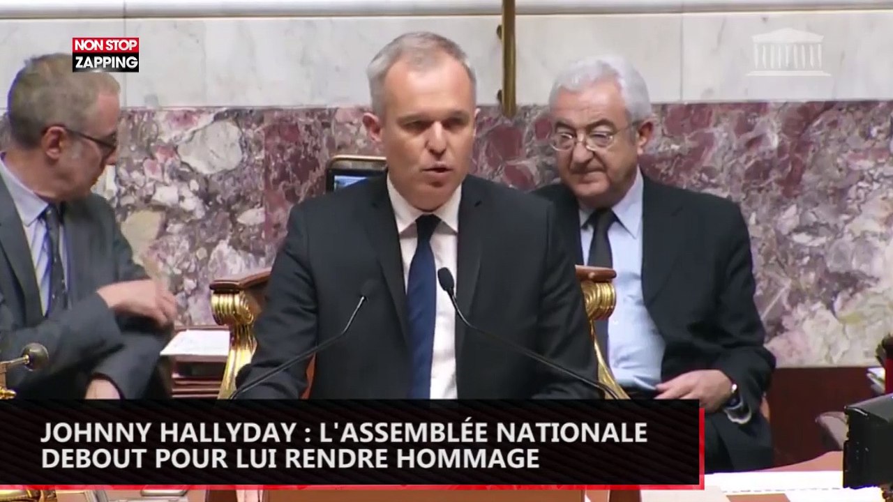 Johnny Hallyday mort : standing ovation à l'Assemblée nationale (Vidéo)