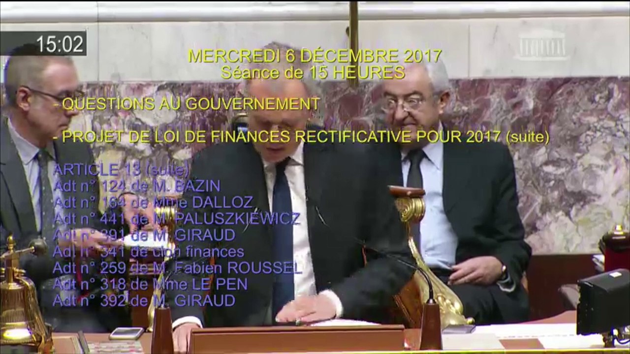 Disparition de Johnny Hallyday : standing ovation à l'Assemblée nationale