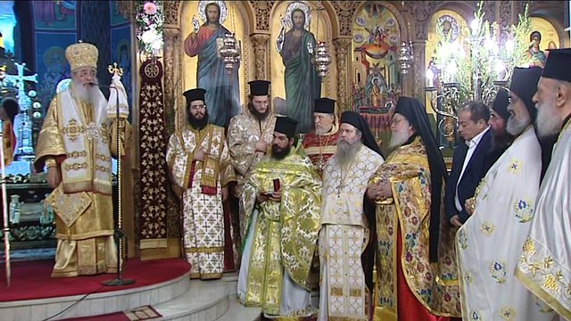 Με μεγαλοπρέπεια η γιορτή του Αγίου Νικολάου στη Λαμία