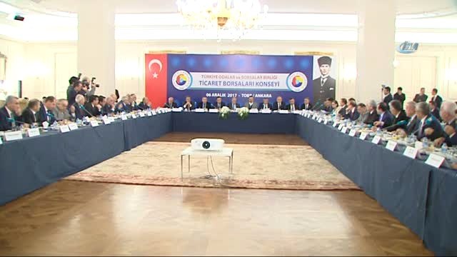 Gıda Tarım ve Hayvancılık Bakanı Ahmet Eşref Fakıbaba, Ticaret Borsaları Konsey Toplantısı'nda...