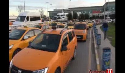 Atatürk Havalimanı'nda hareketli anlar