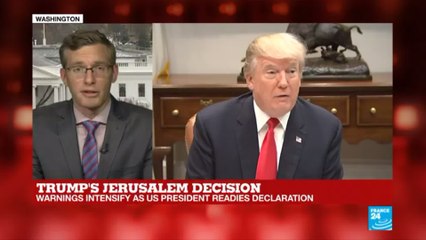 US Embassy relocation: "Jerusalem''s status is the most important part of any peace deal in the region"