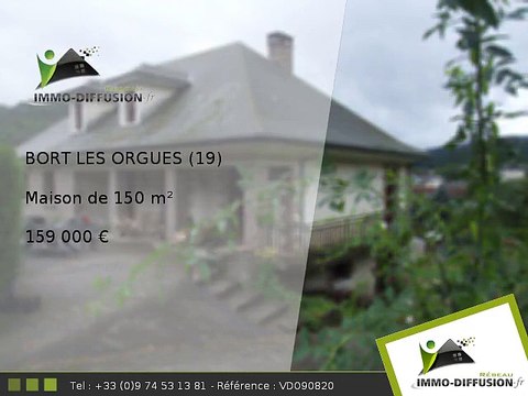 Maison A vendre Bort les orgues 150m2 - 159 000 Euros
