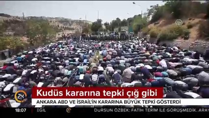 Kudüs kararına tepki çığ gibi