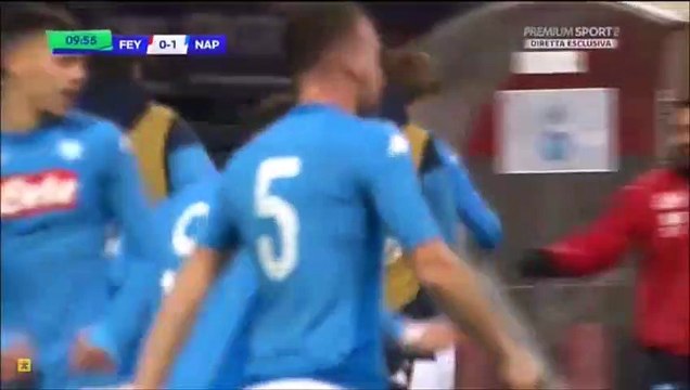 0-1 Alessio Zerbin Goal UEFA Youth League Group F - 06.12.2017 Feyenoord Youth 0-1 Napoli Youth
