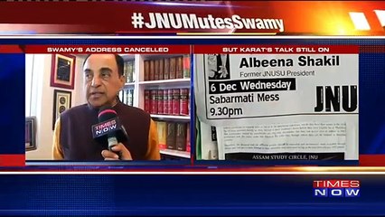 JNU First Cancels Subramanian Swamy's Talk On Ram Temple, Then Scraps All Scheduled Talks