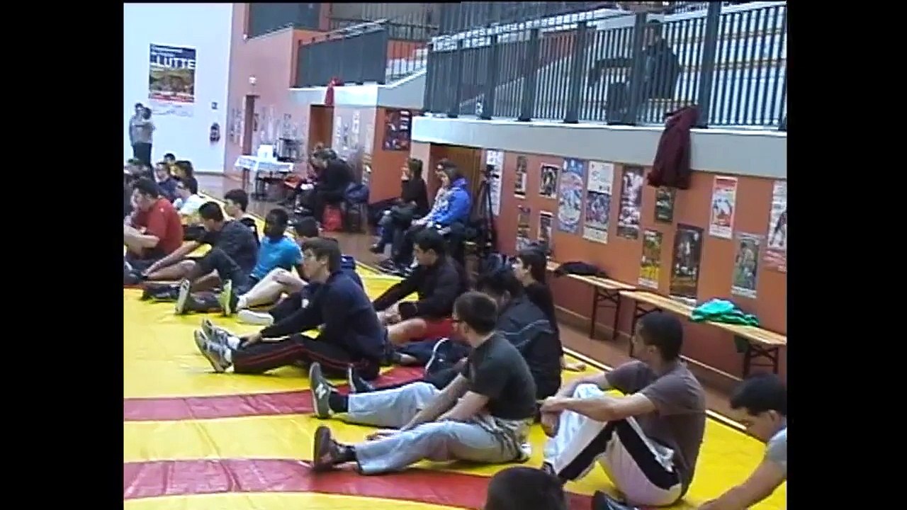 Le temple de la lutte adaptée à Moosch avec Gilles Braun