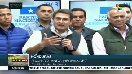 Hernández "abierto" a revisión de proceso electoral en Honduras