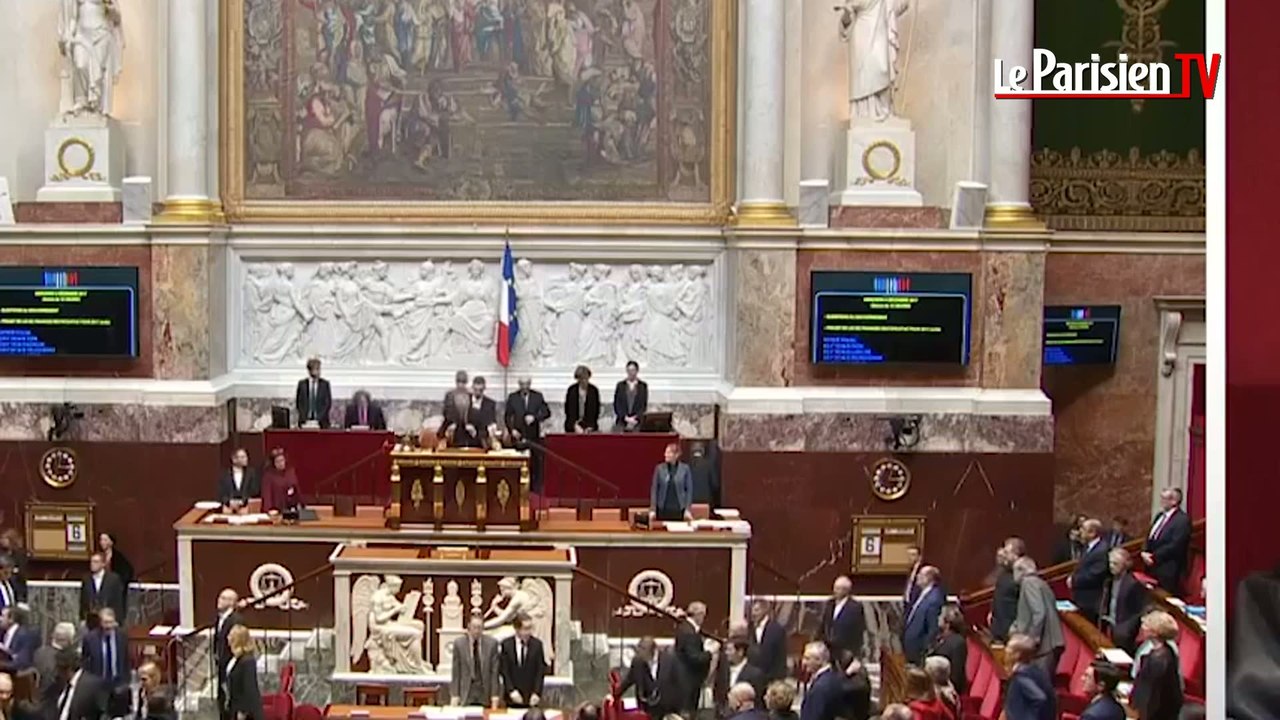 Johnny Hallyday : standing ovation à l'Assemblée nationale