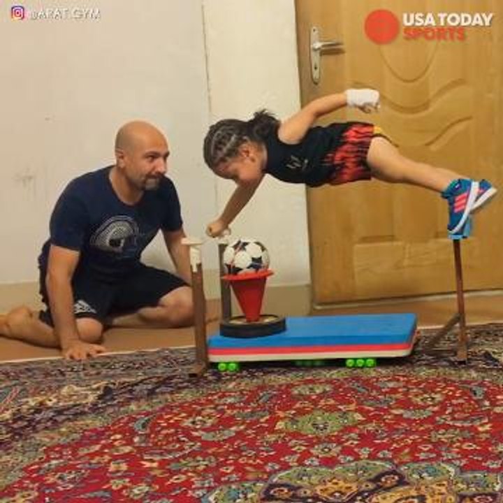 Baby one arm pushup