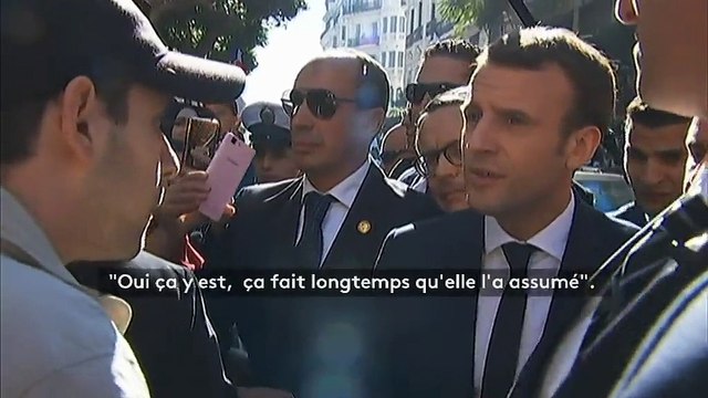 Qu'est-ce que vous venez m'embrouiller avec la colonisation ? Le dialogue entre Macron et un jeune Algérien