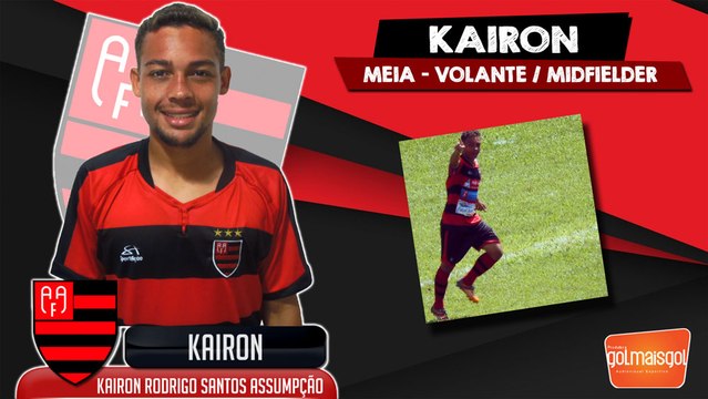 KAIRON Rodrigo Santos Assumpção - Meia - Volante - golmaisgol.com.br