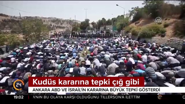 Kudüs kararına tepki çığ gibi büyüyor