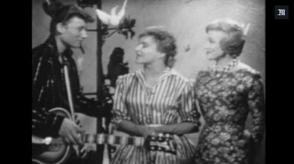 À 17 ans, la toute première apparition télé de Johnny Hallyday