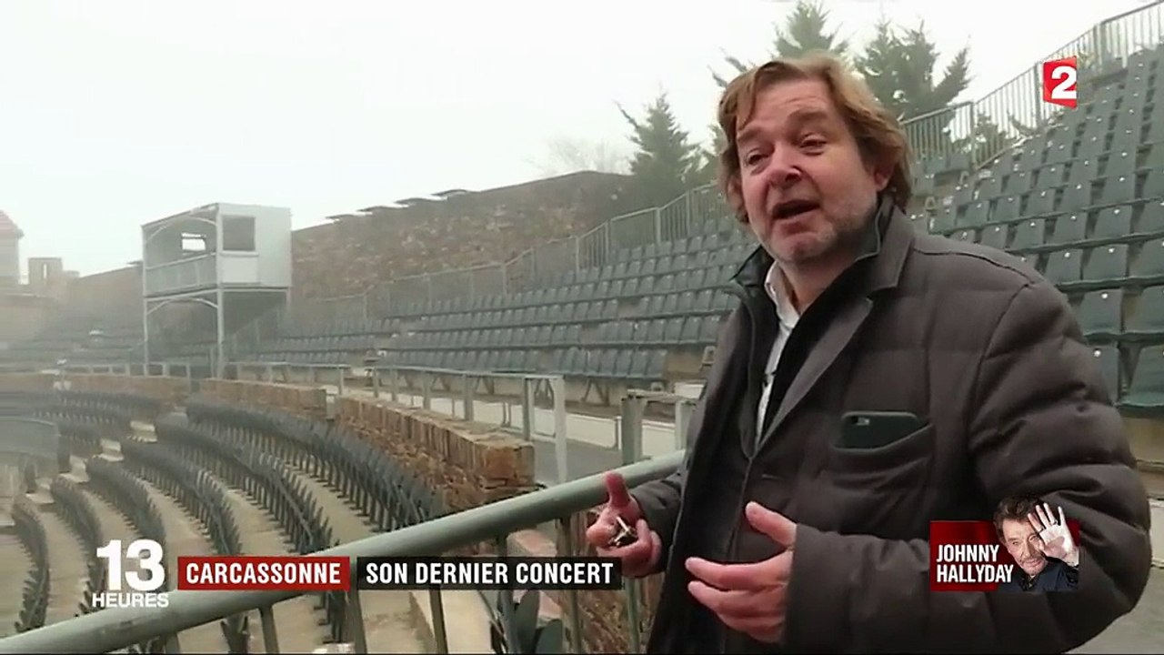 Carcassonne se souvient le dernier concert de Johnny Hallyday