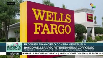 Venezuela: Banco Wells Fargo retiene dinero a Corpoelec