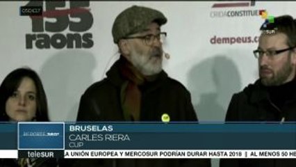 Con protestas inicia campaña electoral para comicios en Cataluña