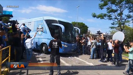 Os Donos da Bola RS - Rumo ao Bi: Grêmio embarcou para "acabar com o planeta"