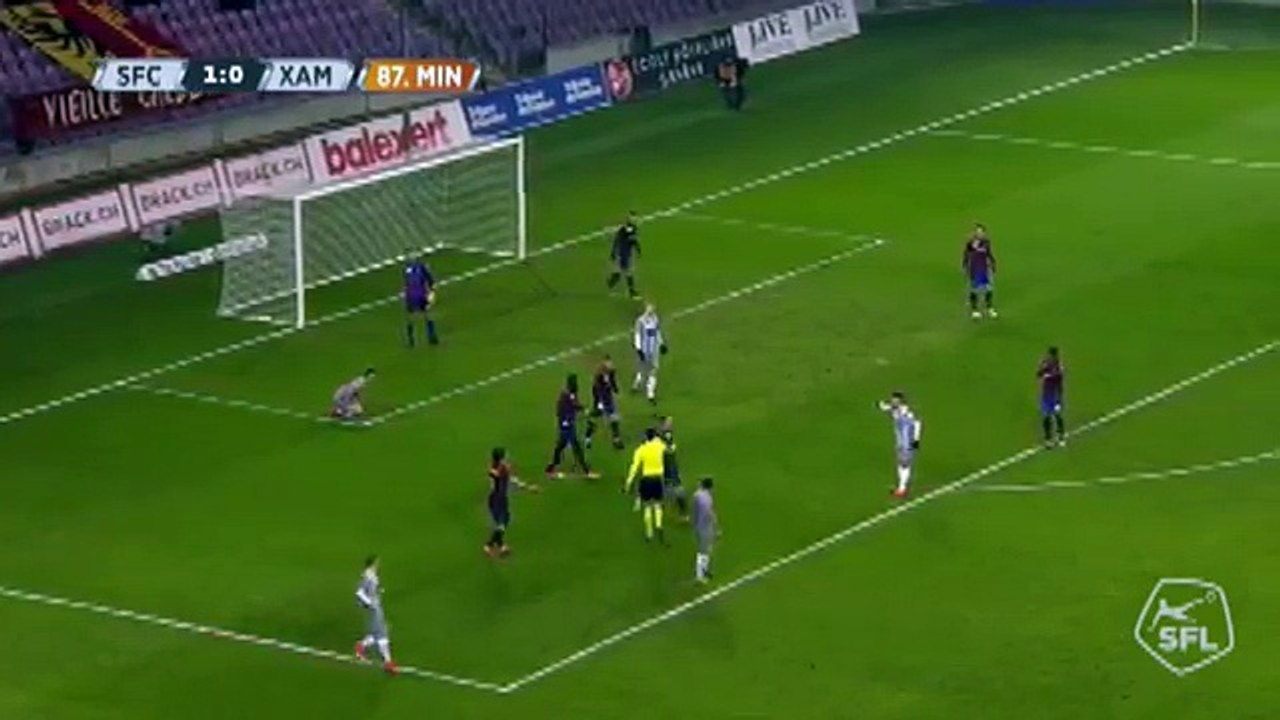 Servette 1:1 Xamax (Swiss Challenge League 3 December)