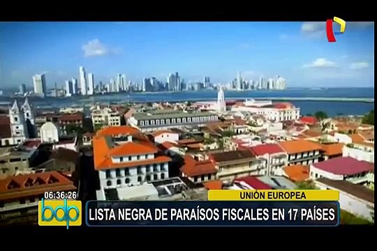 Bélgica: Unión Europea publicó lista negra de 17 paraísos fiscales
