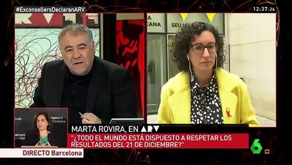 Las explicaciones de Marta Rovira sobre los muertos en la calle son para morirse de risa