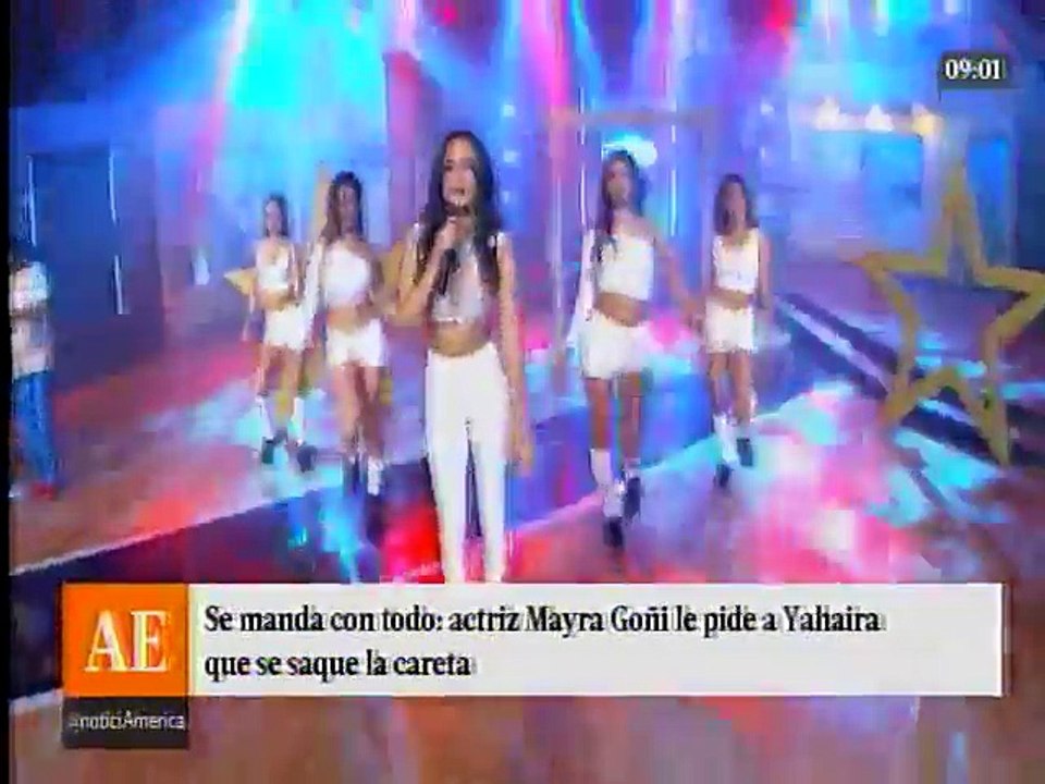 Mayra Goñi confirma que Yahaira Plasencia le hizo escena de celos a Luis Alonso