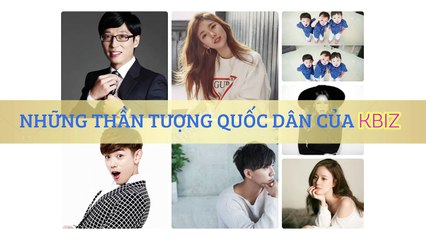 Những thần tượng quốc dân của showbiz Hàn
