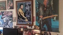 la Meuse-Luxembourg: la chambre à coucher Johnny Hallyday de Jacqueline à Freylange