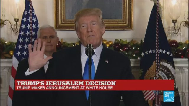 Trump''s Jerusalem decision: Trump officially recognises city as capital of Israel